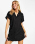 Фото #1 товара Cotton On shirt dress in black