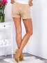 Фото #7 товара Женские шорты Factory Price с высокой талией, на шнуровке, накладные карманы
