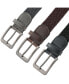 Men's Elastic Braided Stretch Belt Pack of 3