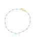 Фото #1 товара Blue Bead Bracelet