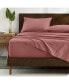 Фото #2 товара Organic Cotton Sateen Sheet Set Queen