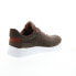 Фото #8 товара Bruno Magli Falcone BM1FCNB0 Mens Brown Leather Lifestyle Sneakers Shoes 10