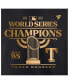 ფოტო #2 პროდუქტის Men's Black Texas Rangers 2023 World Series Champions Parade T-shirt