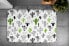 Фото #7 товара Коврик для ванной Tulup с ковером в стиле кактусных растений.