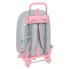 Фото #3 товара Школьный рюкзак с колесиками Benetton Silver Стеганый Серебристый 30 x 46 x 14 cm