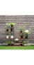 6 Tier Wooden Shelf Storage Plant Rack Stand