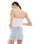 Фото #3 товара ASOS DESIGN skinny cami in white