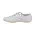 Фото #2 товара Gola Breaker CMA137 Mens White Canvas Lace Up Lifestyle Sneakers Shoes 12
