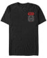 Фото #1 товара Star Wars Men's Dark Pattern Short Sleeve T-Shirt