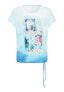 Women's Short Sleeve South Beach Tee Голубой, 6 - фото #2