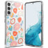 Фото #1 товара Чехол для смартфона Ringke Galaxy S22+ Fusion Design Floral Transparentный