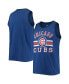 Фото #2 товара Men's '47 Royal Chicago Cubs Edge Super Rival Tank Top