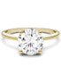 Кольцо Charles & Colvard Moissanite Solitaire 1 ct. 14k White Gold 6 - фото #3