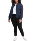 Фото #3 товара Trendy Plus Size Melanie Bomber Jacket