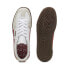 Фото #12 товара Puma Palermo Leather 39646405 Mens White Leather Lifestyle Sneakers Shoes