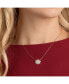 Фото #4 товара Swarovski crystal Sunshine Pendant Necklace, 14-7/8" + 2" extender