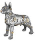 Künstlerische Steampunk Pitbull Skulptur