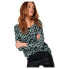 ფოტო #6 პროდუქტის ONLY Elcos Aop 3/4 sleeve T-shirt