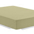 Fitted sheet Alexandra House Living Beige Camel 160 x 200 cm