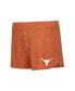 ფოტო #2 პროდუქტის Women's Burnt Orange Texas Longhorns Team Color Long Sleeve T-shirt and Shorts Set