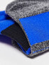 Nike Running – Multiplier – 2er-Pack Füßlinge in Grau und Blau