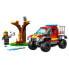 Фото #1 товара LEGO 4X4 Fire Rescue Truck Construction Game