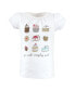 ფოტო #3 პროდუქტის Baby Girls Short Sleeve T-Shirts, Bakery Tea Party