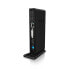 Фото #8 товара ICY BOX IB-DK2241AC - Wired - USB 3.2 Gen 1 (3.1 Gen 1) Type-A - 3.5 mm - 10,100,1000 Mbit/s - Black - 5 Gbit/s