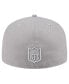 Фото #4 товара Men's Gray Pittsburgh Steelers Color Pack 59FIFTY Fitted Hat