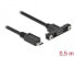Фото #3 товара Delock 35108 - 0.5 m - Micro-USB B - Micro-USB B - USB 2.0 - 480 Mbit/s - Black