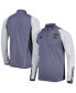 ფოტო #1 პროდუქტის Men's Gray LAFC 2023 On-Field AEROREADY Quarter-Zip Training Top