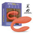 Couple Toy with App Flexible Silicone Salmon