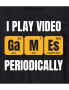 Фото #3 товара Hybrid Apparel I Play Video Games Periodically Men's Short Sleeve Tee