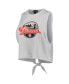 Фото #3 товара Women's White San Francisco Giants Open Back Twist-Tie Tank Top