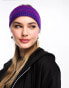 My Accessories London fair isle knitted headband in purple