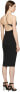 Фото #3 товара Платье черное Alaxander Wang Bodycon Jersey Crisscross
