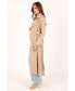 Фото #11 товара Womens Robyn Tie Front Trench Coat