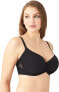 Wacoal 275667 Women's Ultimate Side Smoother Underwire T-Shirt Bra, Black, 30C