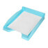 Фото #2 товара Q-CONNECT Plastic table tray opaque light blue 240x70x340 mm