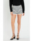 Фото #1 товара Women's Striped Knit Shorts