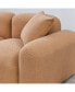 Фото #9 товара L-Shape Modular Sectional Sofa, DIY Combination, Teddy Fabric, Camel