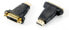 Фото #1 товара Equip HDMI to DVI-D Dual Link Adapter - DVI (24+1) - HDMI A - Black