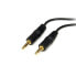 Фото #1 товара StarTech.com 6 ft 3.5mm Stereo Audio Cable - M/M - 3.5mm - Male - 3.5mm - Male - 1.8 m - Black