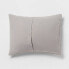 Фото #4 товара 3pc Full/Queen Traditional Cozy Chenille Comforter & Sham Set Gray - Threshold