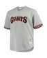 Men's Will Clark Gray San Francisco Giants Big and Tall Cooperstown Collection Mesh Batting Practice Jersey