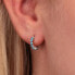 Playful single earrings with blue crystals LPS02ARQ153