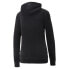 Puma Essential Velour Logo Pullover Hoodie Mens Black Casual Outerwear 67000801