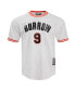 ფოტო #2 პროდუქტის Men's Joe Burrow White Cincinnati Bengals Player Name and Number Mesh T-shirt