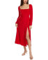 Фото #1 товара Seraphina Lenon Dress Women's Red Xxs