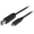 Фото #1 товара StarTech.com USB-C to USB-B Cable - M/M - 2 m (6 ft.) - USB 3.0, 2 m, USB C, USB B, USB 3.2 Gen 1 (3.1 Gen 1), Male/Male, Black